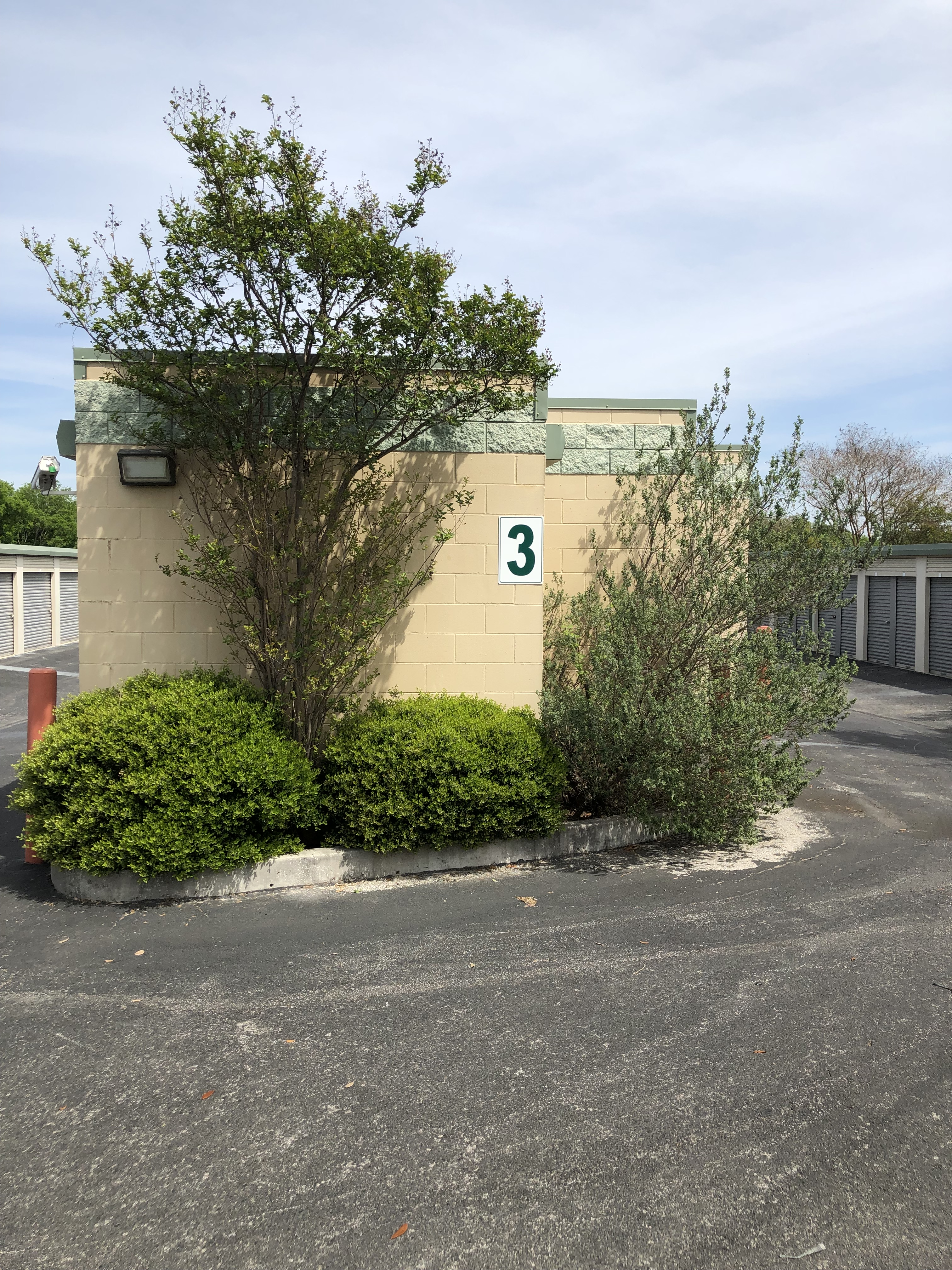 This image shows another shot of our drive up access building